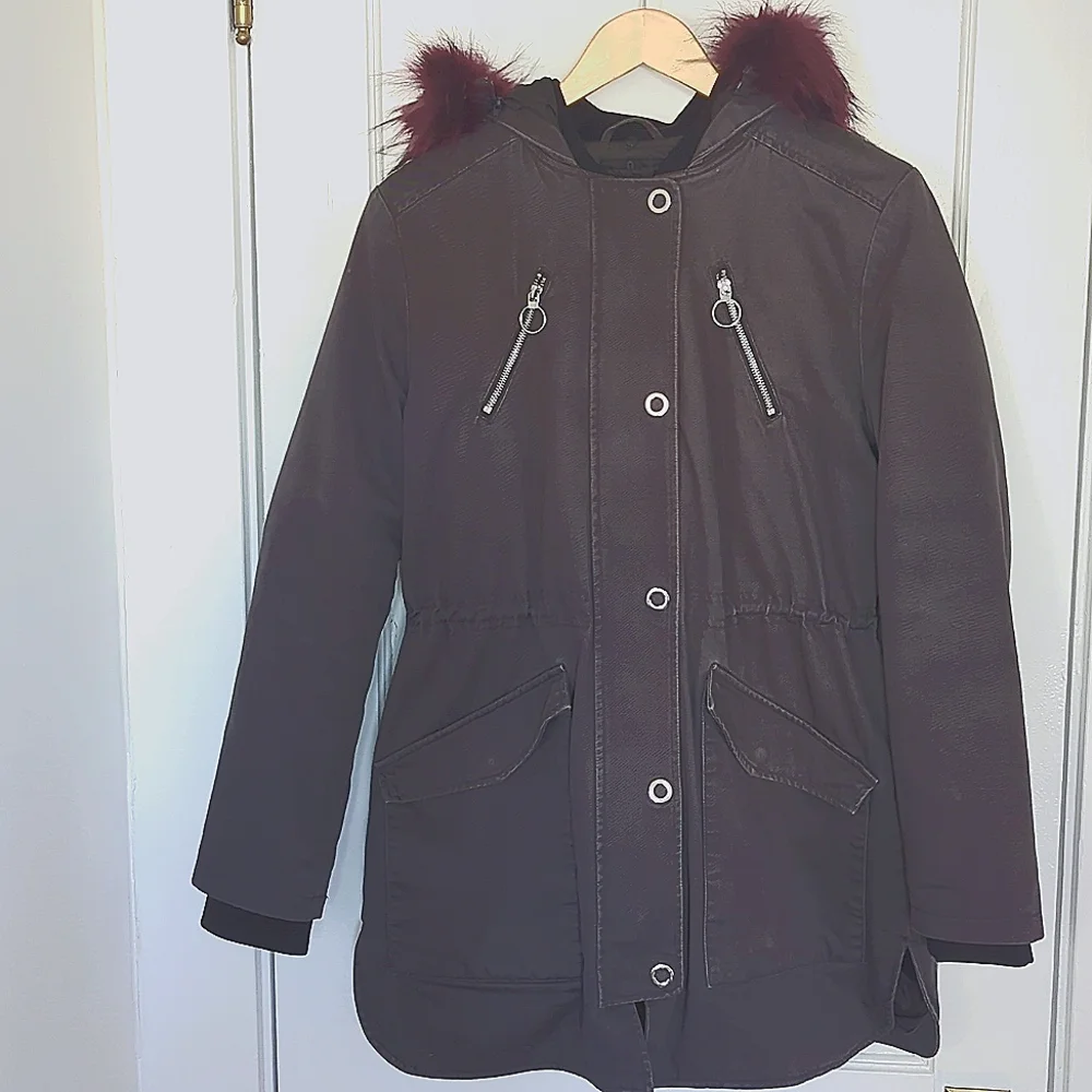 EXPRESS Women's Two Ways One Jacket In Gray Size M